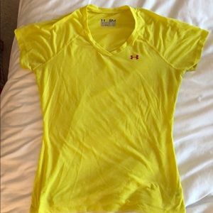Yellow Under Armour T-shirt for sale!